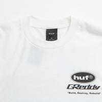 HUF x GReddy Parts T-Shirt in White thumbnail