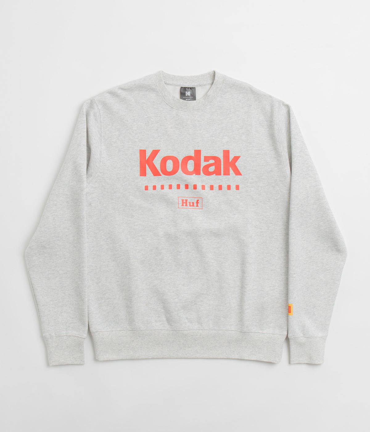 HUF x Kodak Golden Hour Crewneck Sweatshirt - Ash | Flatspot
