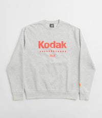 HUF x Kodak Golden Hour Crewneck Sweatshirt - Ash | Flatspot