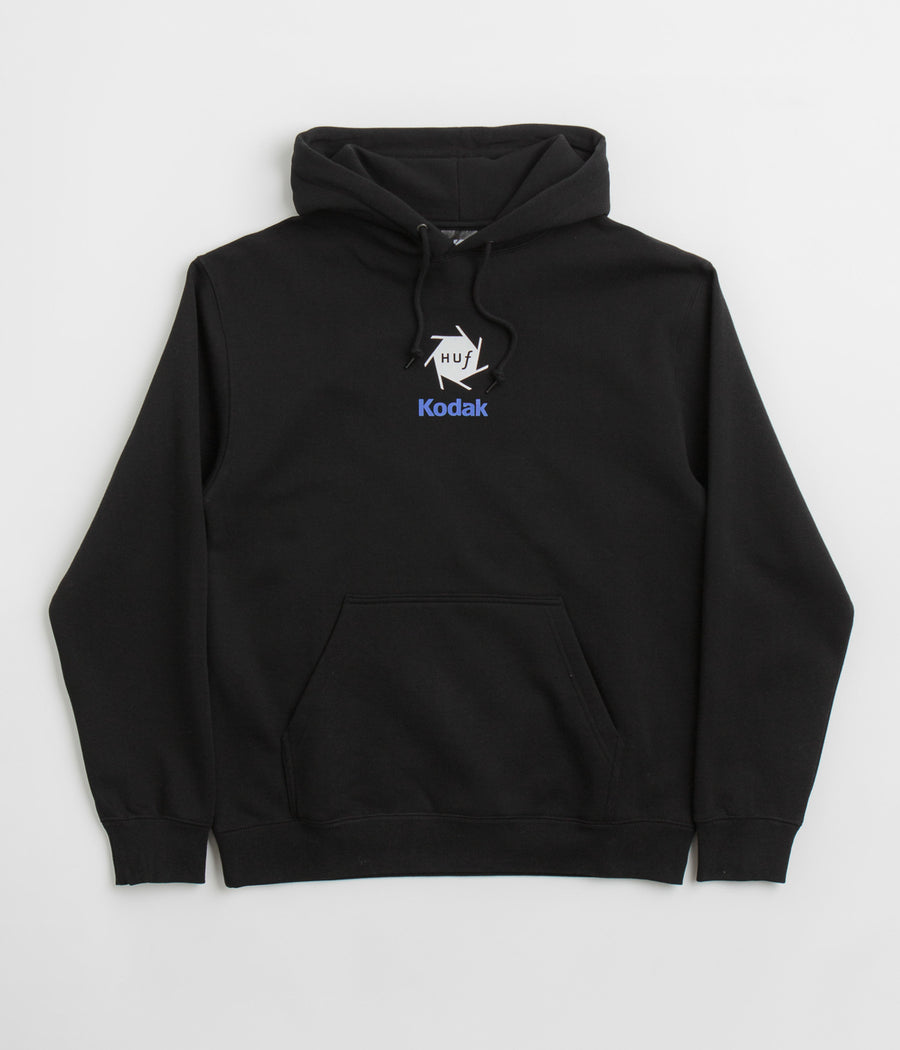 HUF x Kodak Invention Hoodie in Black