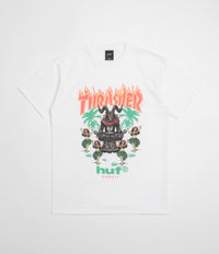 HUF x Thrasher Goat Luau T-Shirt in White