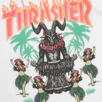 HUF x Thrasher Goat Luau T-Shirt - White thumbnail