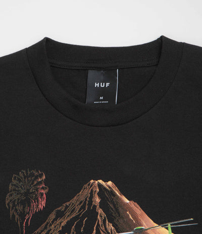 HUF x Thrasher Island Times T-Shirt - Black