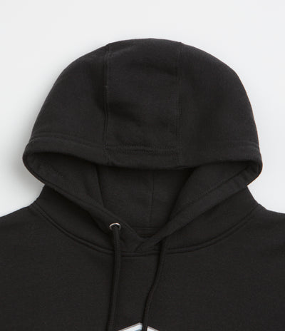 HUF x Thrasher Logo Hoodie - Black