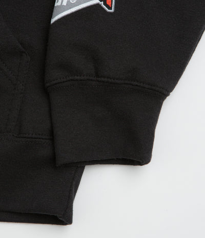 HUF x Thrasher Logo Hoodie - Black