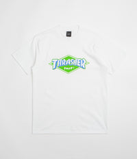 HUF x Thrasher Logo T-Shirt in White