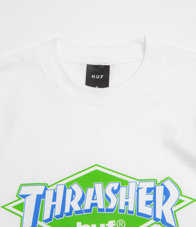 HUF x Thrasher Logo T-Shirt - White