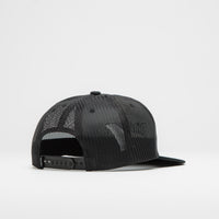 HUF x Thrasher Logo Twill Trucker Cap - Black thumbnail
