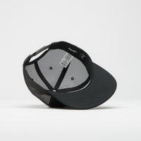 HUF x Thrasher Logo Twill Trucker Cap - Black thumbnail