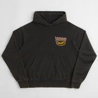 HUF x Thrasher Meltdown Hoodie - Washed Black thumbnail