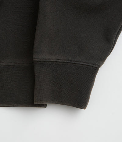 HUF x Thrasher Meltdown Hoodie - Washed Black