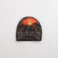 HUF x Thrasher Meltdown Reversible Beanie - Black thumbnail