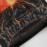 HUF x Thrasher Meltdown Reversible Beanie - Black thumbnail