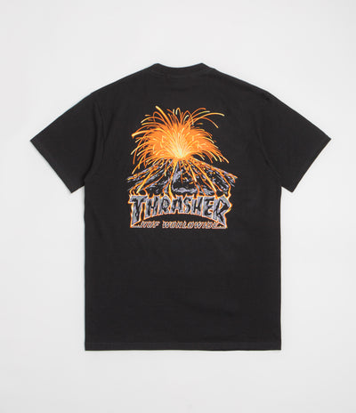 HUF x Thrasher Meltdown T-Shirt - Black