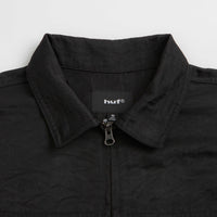 HUF x Thrasher Trucker Jacket in Black thumbnail