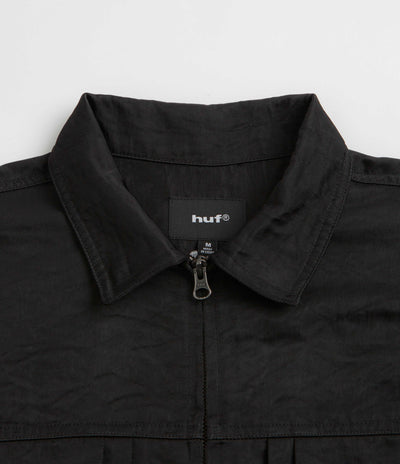 HUF x Thrasher Trucker Jacket in Black