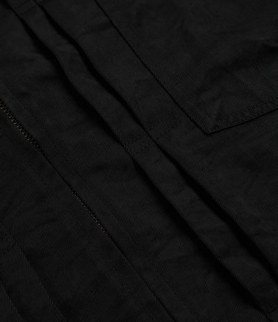 HUF x Thrasher Trucker Jacket in Black