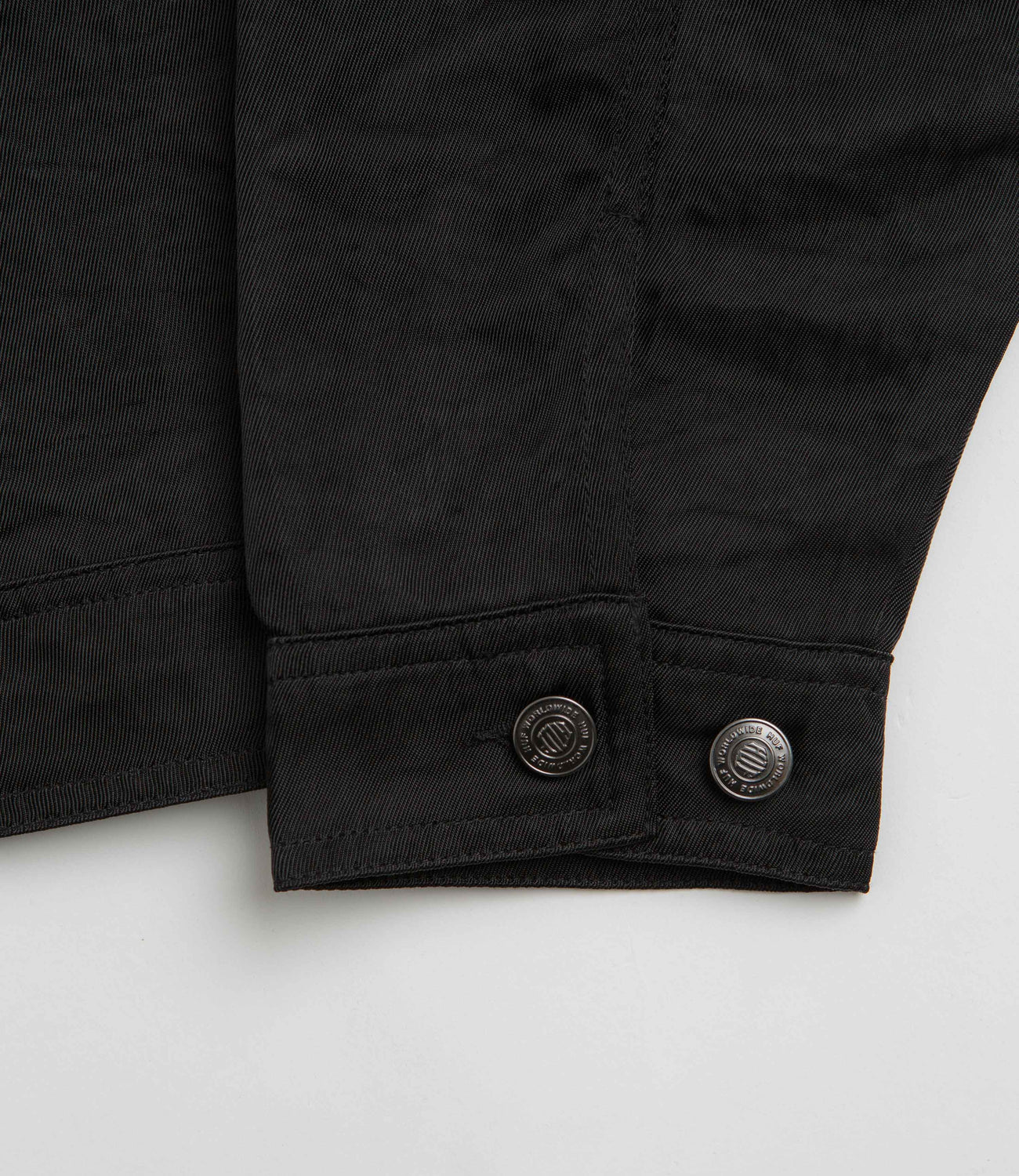 HUF x Thrasher Trucker Jacket - Black | Flatspot