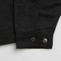 HUF x Thrasher Trucker Jacket in Black thumbnail