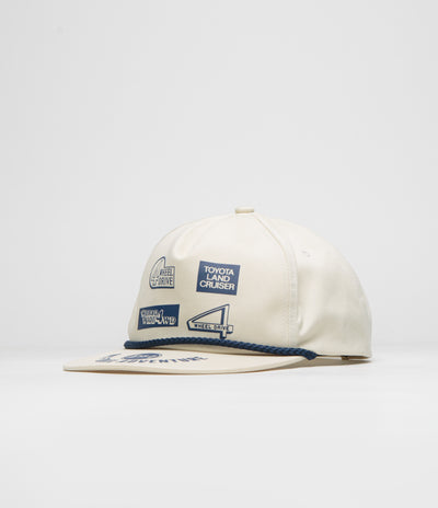 HUF x Toyota 4 Wheel Drive Trucker Cap in Natural