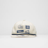 HUF x Toyota 4 Wheel Drive Trucker Cap in Natural thumbnail