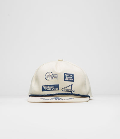 HUF x Toyota 4 Wheel Drive Trucker Cap in Natural