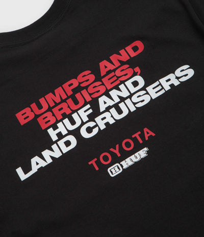 HUF x Toyota Big Poppa J8 T-Shirt in Black