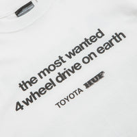 HUF x Toyota Legend Returns T-Shirt in White thumbnail
