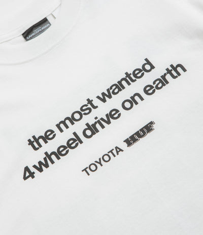 HUF x Toyota Legend Returns T-Shirt in White