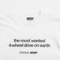 HUF x Toyota Legend Returns T-Shirt in White thumbnail