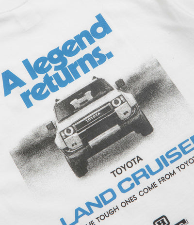 HUF x Toyota Legend Returns T-Shirt - White | flatspot