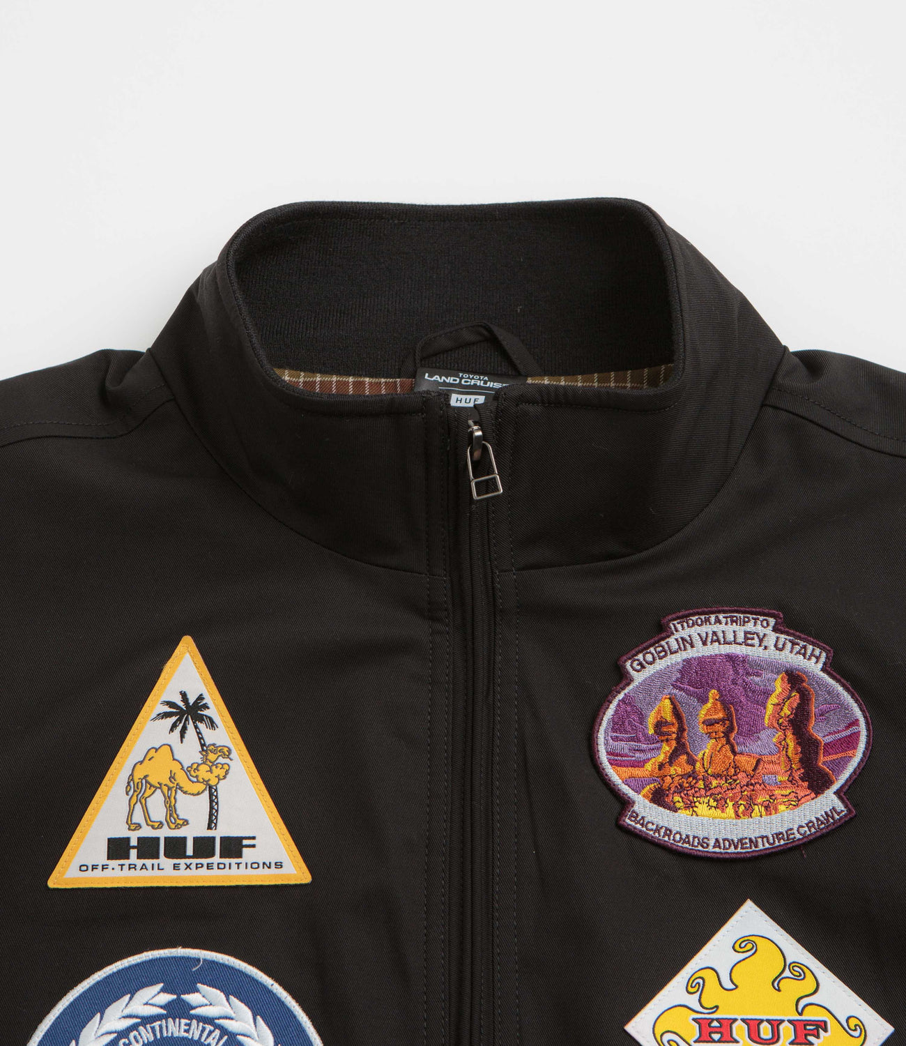 HUF x Toyota Overland Touring Jacket - Black | Flatspot