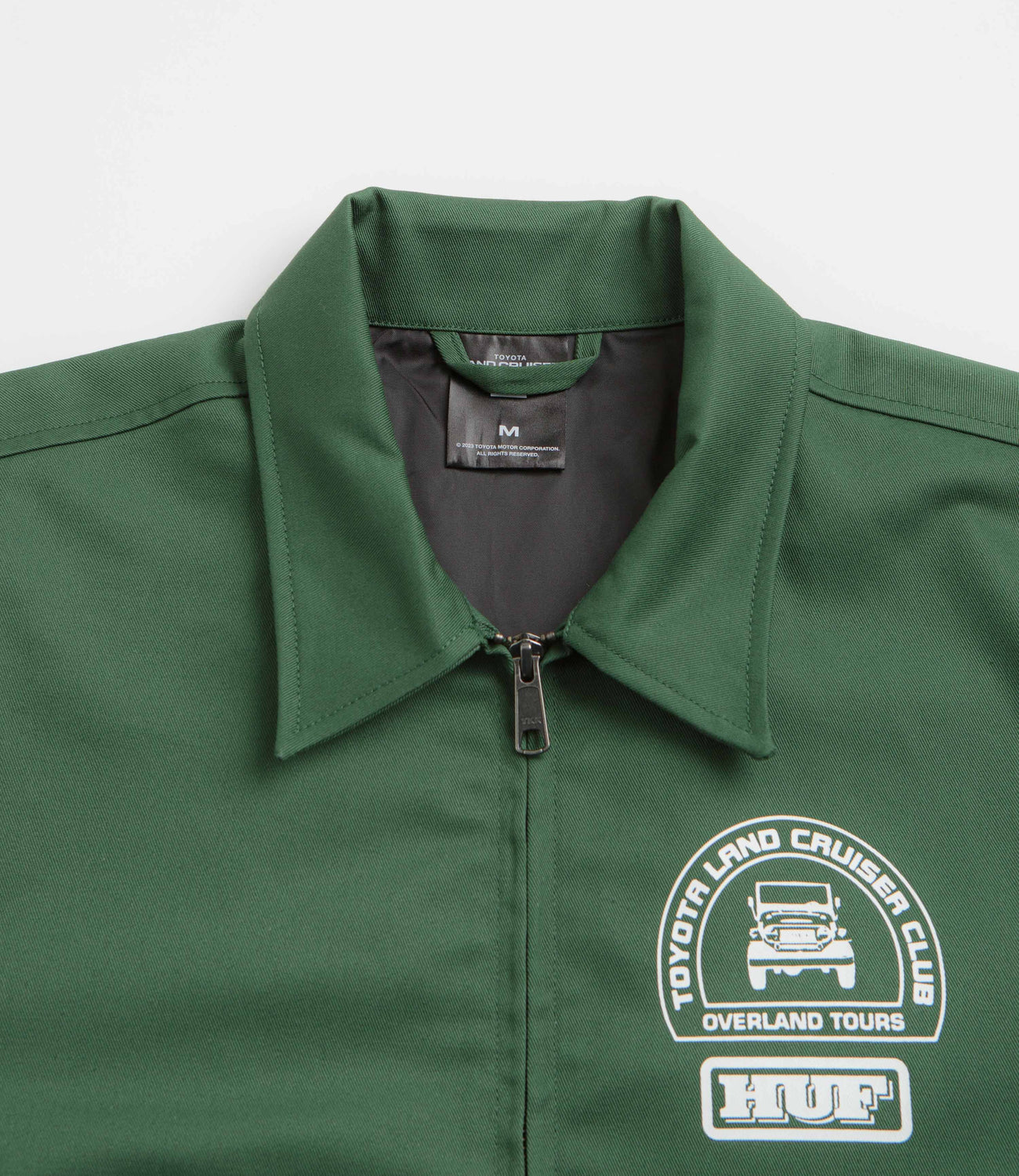HUF x Toyota Parts & Service Jacket - Forest Green | Flatspot