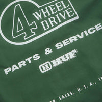 HUF x Toyota Parts & Service Jacket in Forest Green thumbnail
