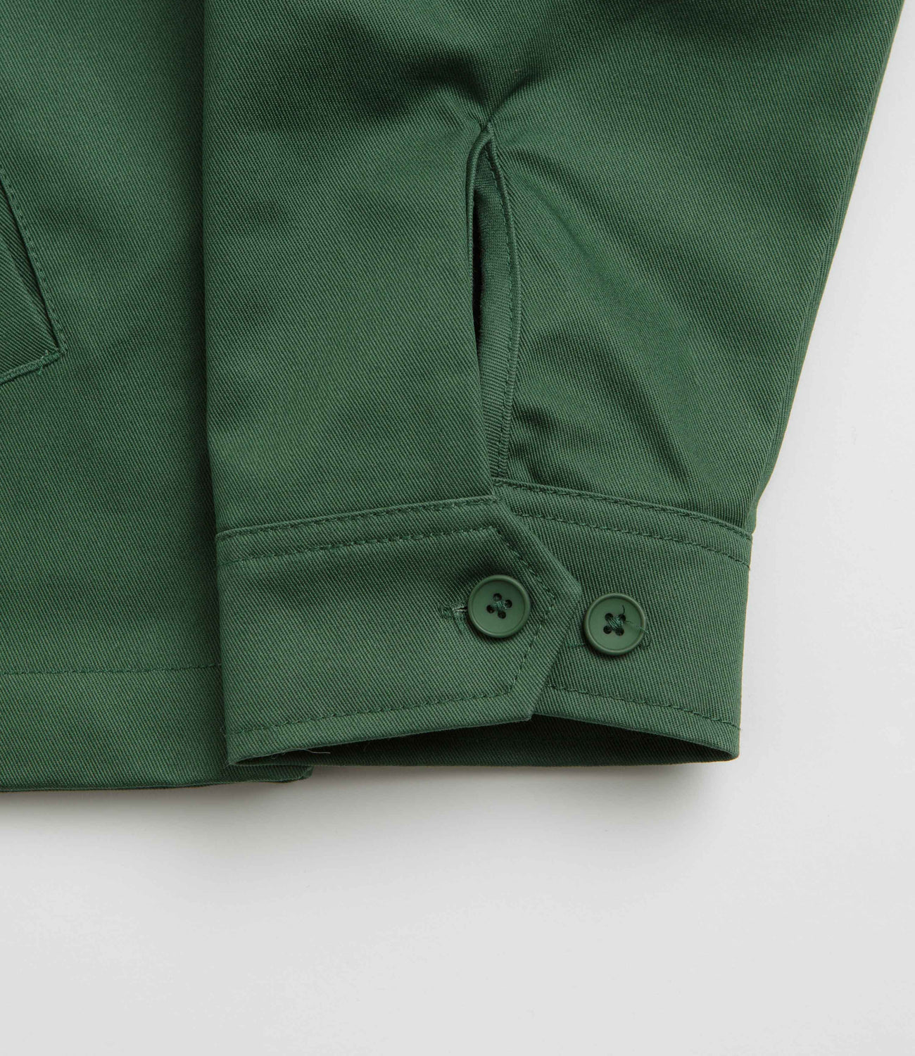 HUF x Toyota Parts & Service Jacket - Forest Green | Flatspot