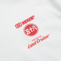 HUF x Toyota Timeline T-Shirt in White thumbnail