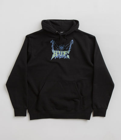 HUF Zine Hoodie in Black