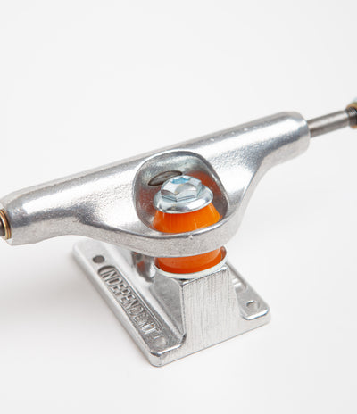 Independent Mid Inverted Kingpin Skateboard Trucks - polished 129