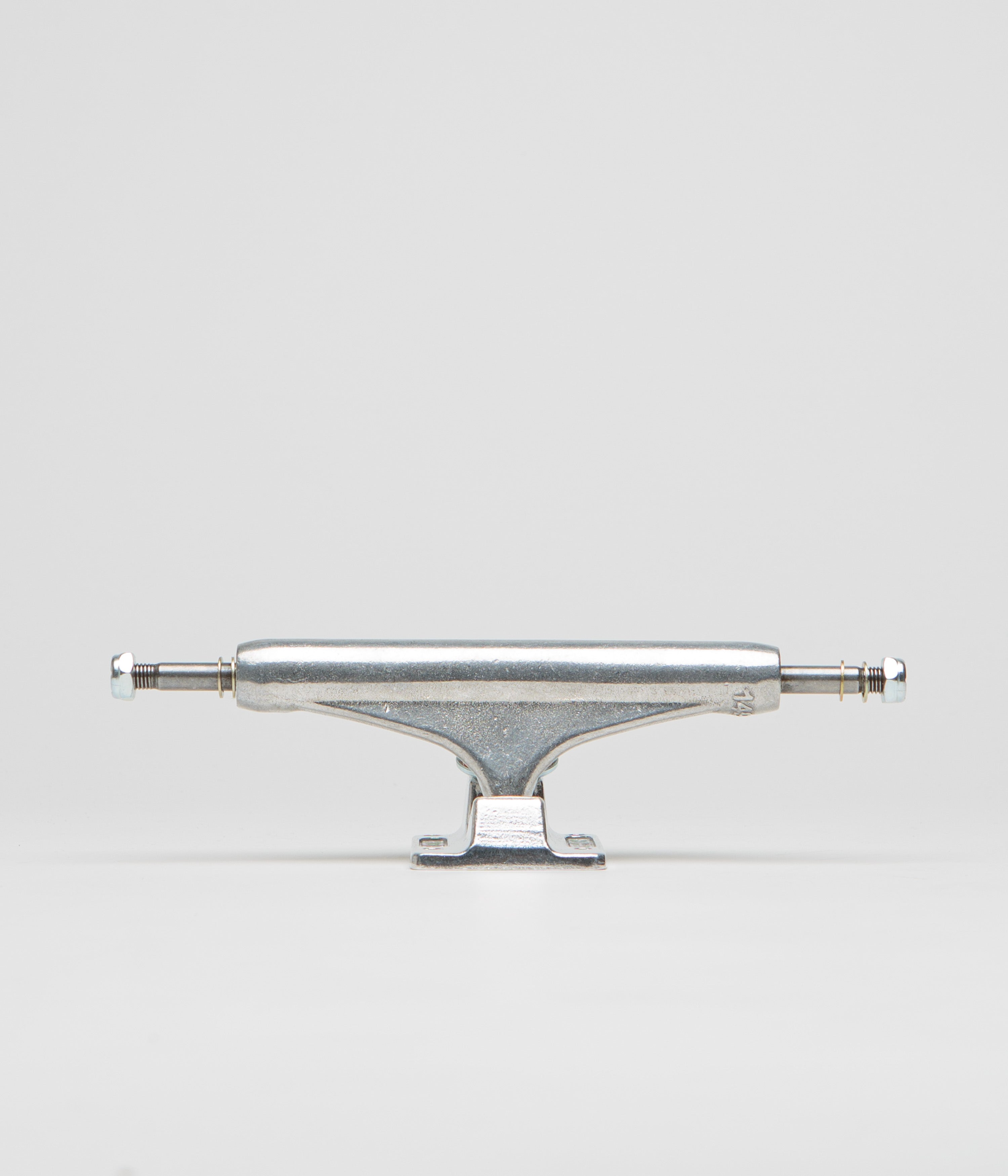 Independent 144 Hollow Forged Mid Truck in Silver