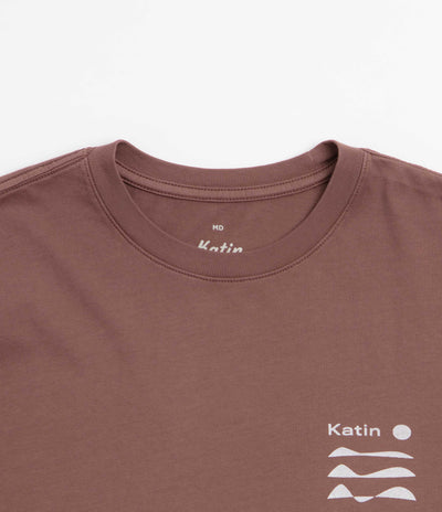 Katin Frequency T-Shirt - French Roast Vintage Wash