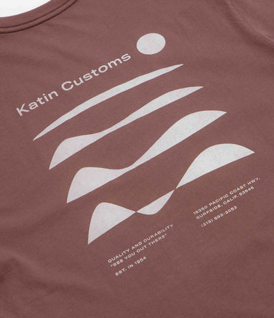 Katin Frequency T-Shirt - French Roast Vintage Wash