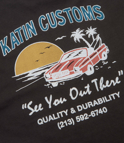 Katin Alamitos T-Shirt - Black Wash