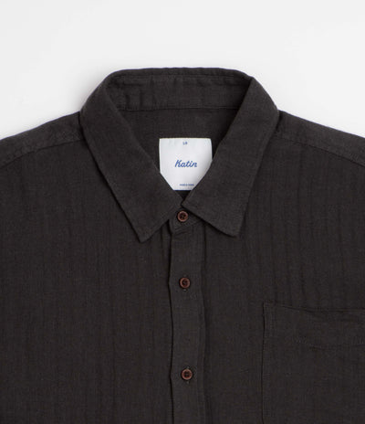 Katin Alan Solid Short Sleeve Shirt - Black Wash