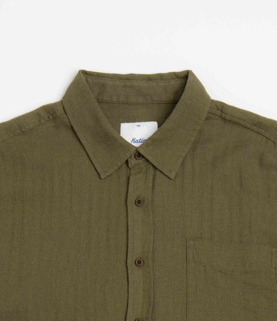 Katin Alan Solid Short Sleeve Shirt - Olive Night