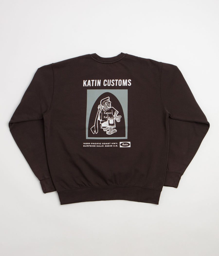 Katin Assembly Crewneck Sweatshirt - Black Wash