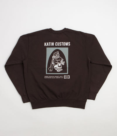 Katin Assembly Crewneck Sweatshirt in Black Wash