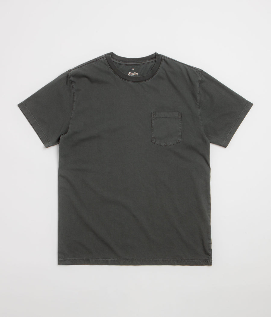 Katin Base T-Shirt in Black Wash