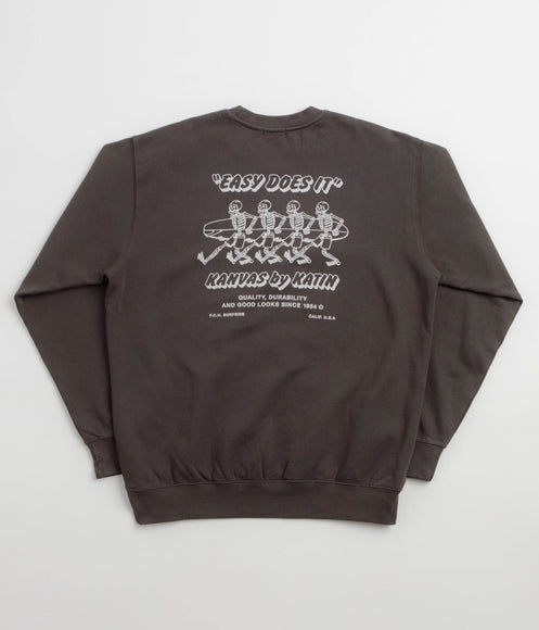 Katin Bones Crewneck Sweatshirt - Lead Vintage Wash