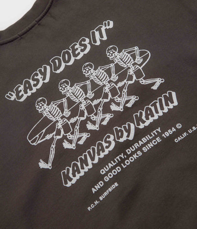 Katin Bones Crewneck Sweatshirt - Lead Vintage Wash