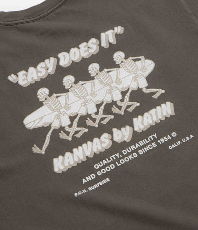 Katin Bones T-Shirt - Lead Vintage Wash